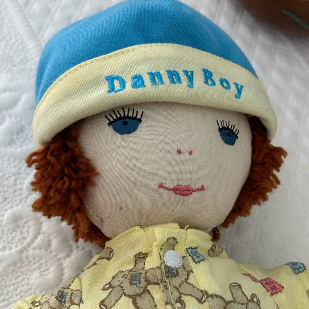 Vtg Katjan “Best Pals” Danny Boy rag doll